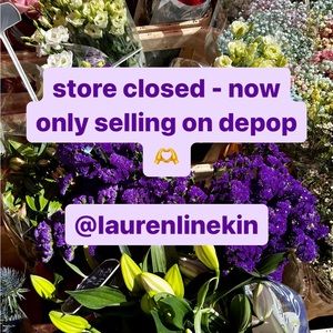 store closed! now only selling on Depop. @laurenlinekin